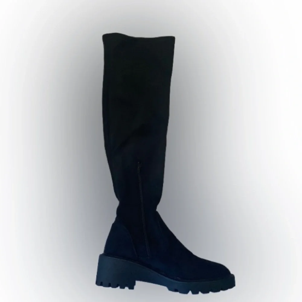 Elegant Black Over the Knee Boots
